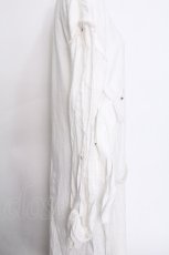 画像4: STIGMATA / アシメロングガーゼシャツ  オフ S-26-05-18-004-PU-TO-AS-ZS (4)