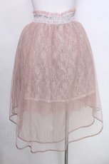 画像2: axes femme kawaii / チュールレーススカート  ピンク S-26-05-18-051-AX-SK-AS-ZS (2)