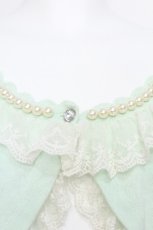 画像4: BABY,THE STARS SHINE BRIGHT / パールレースボレロ  ミント S-26-05-18-005-BA-TO-HR-ZS (4)