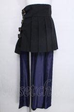 画像1: ATELIER BOZ / オーバースカート  黒 S-26-05-18-057-EL-SK-AS-ZS (1)