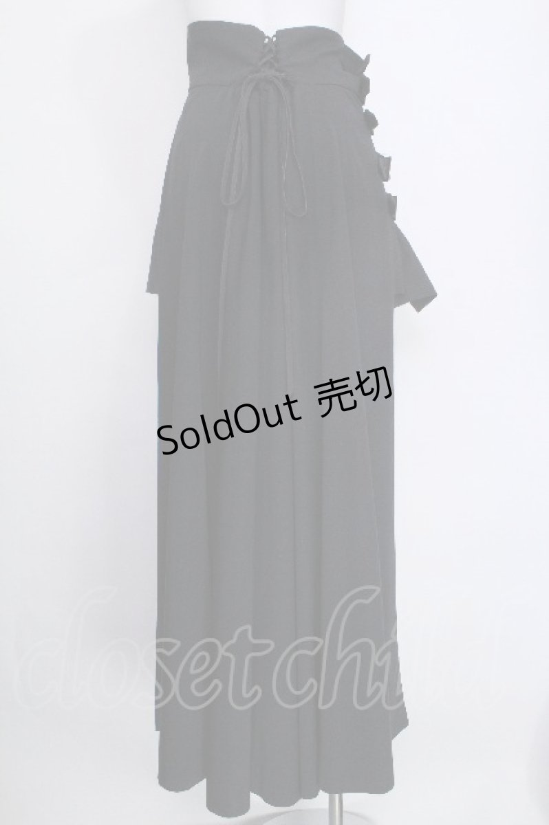 画像2: ATELIER BOZ / オーバースカート  黒 S-26-05-18-057-EL-SK-AS-ZS (2)