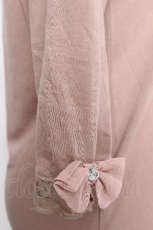 画像4: axes femme / レースシフォントップス  ピンク S-26-05-18-007-AX-TO-AS-ZS (4)