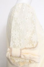 画像5: axes femme / 袖リボンインナープルオーバー  オフ S-26-05-18-016-AX-TO-AS-ZS (5)