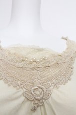 画像4: axes femme / レースデザイントップス  オフ S-26-05-18-018-AX-TO-AS-ZS (4)