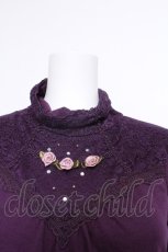 画像4: axes femme / ハイネックトップス  紫 S-26-05-18-025-AX-TO-AS-ZS (4)