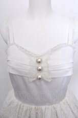 画像3: Angelic Pretty / Little Ladyジャンパースカート  白 S-26-05-19-030-AP-OP-HR-ZS (3)