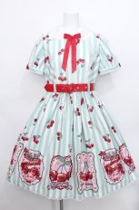 画像1: Angelic Pretty / Cherry Stampワンピース  ミント S-26-05-19-038-AP-OP-HR-ZS (1)