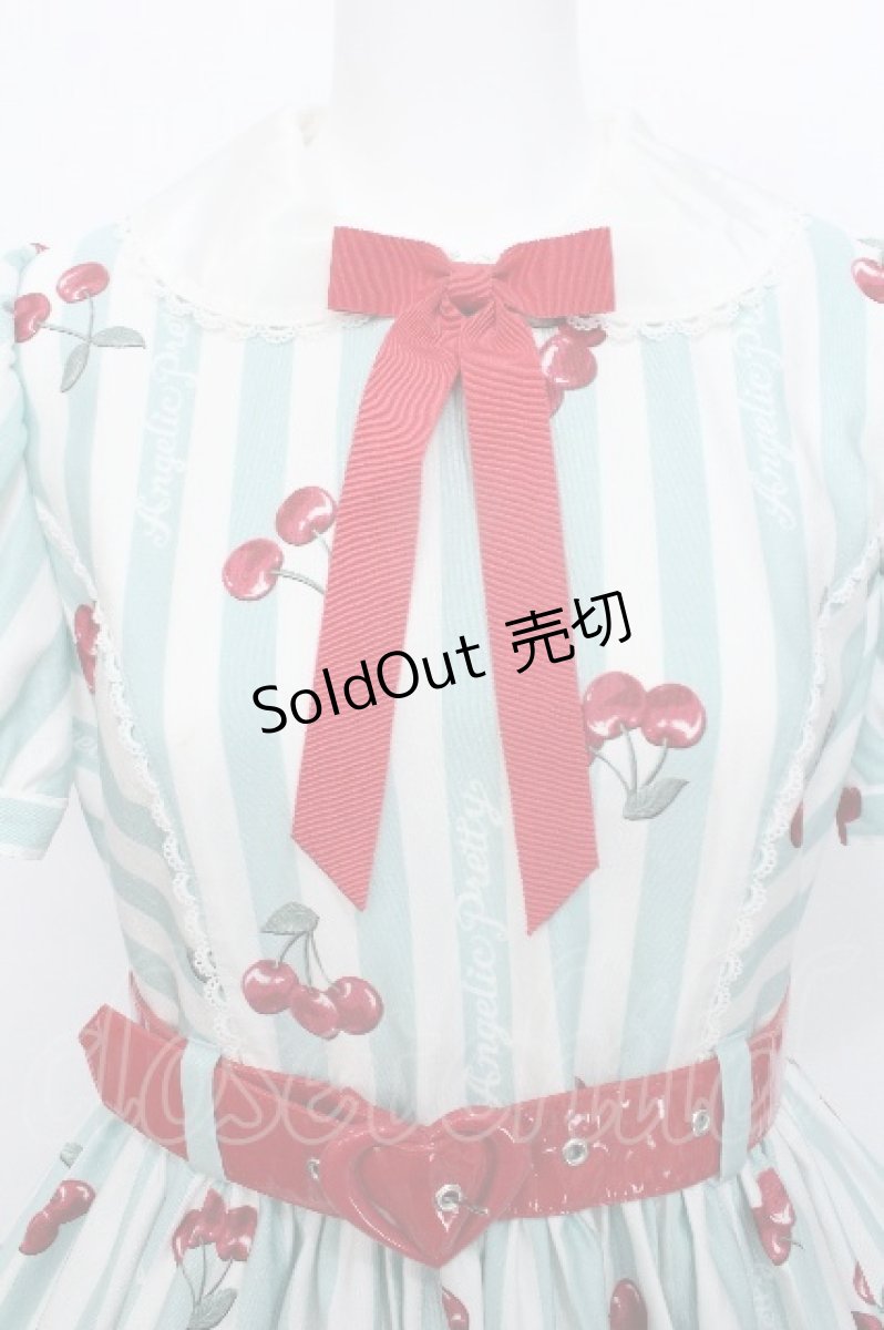 画像3: Angelic Pretty / Cherry Stampワンピース  ミント S-26-05-19-038-AP-OP-HR-ZS (3)