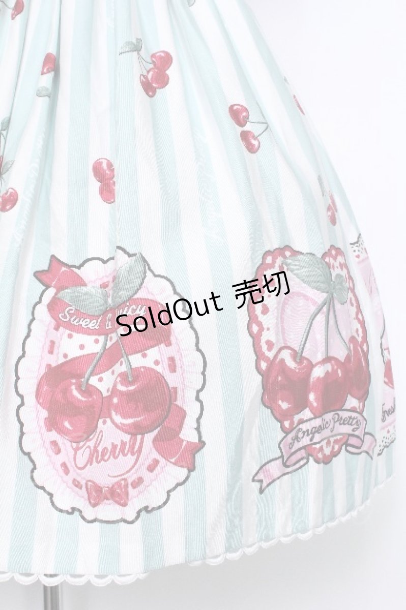 画像4: Angelic Pretty / Cherry Stampワンピース  ミント S-26-05-19-038-AP-OP-HR-ZS (4)