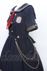 画像5: To Alice / 海軍風ワンピース M 紺 S-26-05-19-041-LO-CO-HR-ZS (5)
