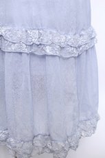 画像5: axes femme / ヴィンテージ風ドレス  サックス S-26-05-19-044-AX-OP-HR-ZS (5)