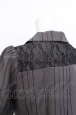 画像4: axes femme / ナポレオンモチーフワンピース  グレー S-26-05-19-047-AX-OP-AS-ZS (4)