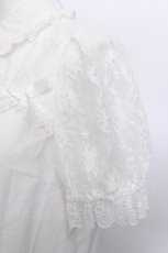 画像4: Secret Honey / レース袖ブラウス  白 S-26-05-19-008-CA-BL-AS-ZS (4)