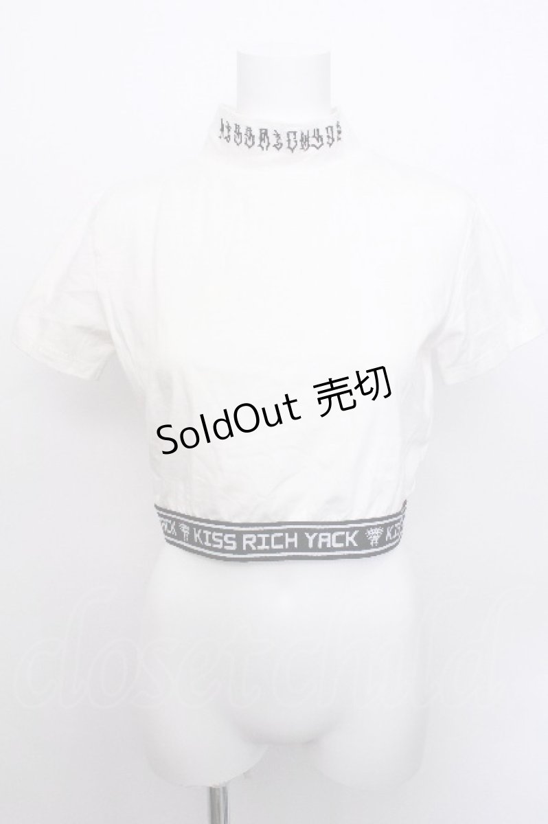 画像1: KRY CLOTHING / 「KOKUSO」ハイネックトップス  白 S-26-05-19-009-PU-TO-HR-ZS (1)