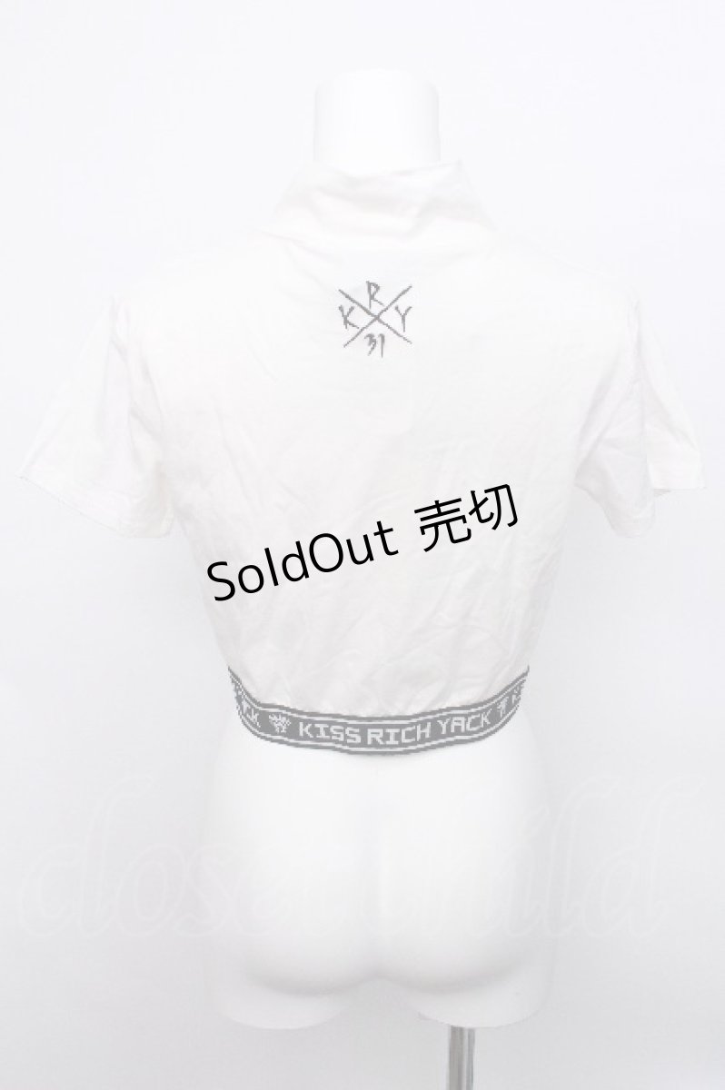 画像2: KRY CLOTHING / 「KOKUSO」ハイネックトップス  白 S-26-05-19-009-PU-TO-HR-ZS (2)