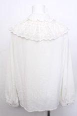 画像2: LOLITA / レース襟ブラウス  白 S-26-05-19-010-LO-TO-HR-ZS (2)