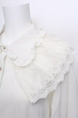 画像3: LOLITA / レース襟ブラウス  白 S-26-05-19-010-LO-TO-HR-ZS (3)