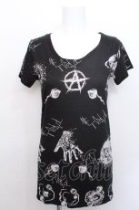 画像1: FARSTAR / MEJIBRAYメトコラボ Tシャツ  黒 S-26-05-19-017-PU-AC-HR-ZS (1)