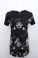 画像2: FARSTAR / MEJIBRAYメトコラボ Tシャツ  黒 S-26-05-19-017-PU-AC-HR-ZS (2)