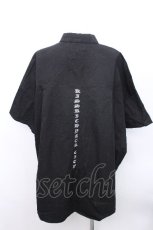 画像2: KRY CLOTHING / バック刺繍半袖シャツ  黒 S-26-05-19-023-PU-BL-HR-ZS (2)