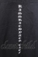 画像3: KRY CLOTHING / バック刺繍半袖シャツ  黒 S-26-05-19-023-PU-BL-HR-ZS (3)
