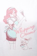 画像3: MILK / Whipping cream TEE  白 S-26-05-19-025-ML-BL-HR-ZS (3)