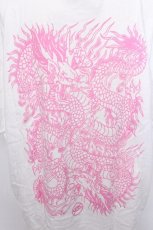 画像3: KRY CLOTHING / 「TAKO」BIGTシャツ  白ｘピンク S-26-05-19-027-PU-TS-HR-ZS (3)