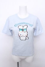 画像1: サンリオ / シナモロールTシャツ  サックス S-26-05-19-028-LO-TS-AS-ZS (1)
