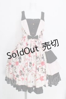 metamorphose / Wonder Cardフレアジャンパースカート ピンク S-26-05