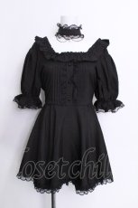 画像1: Manon Mimie / Gothic Chokerオールインワン  黒 S-26-05-20-049-LO-OP-AS-ZS (1)