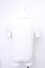 画像2: MILK / フリル襟ブラウス  白 S-26-05-20-006-ML-BL-AS-ZS (2)