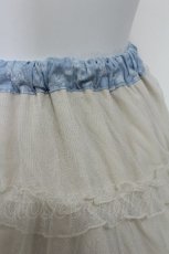 画像3: m petit by misako / NINA'Sギャザースカート S サックス S-26-05-20-052-LO-SK-AS-ZS (3)