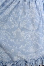 画像4: m petit by misako / NINA'Sギャザースカート S サックス S-26-05-20-052-LO-SK-AS-ZS (4)