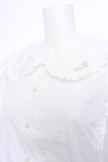 画像3: MILK / フリル襟ブラウス  白 S-26-05-20-006-ML-BL-AS-ZS (3)