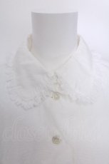 画像3: MILK / レース半袖ブラウス  白 S-26-05-20-007-ML-BL-HR-ZS (3)