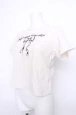 画像3: evelyn / タトゥーリボンTシャツ  白 S-26-05-20-008-LO-TS-HR-ZS (3)