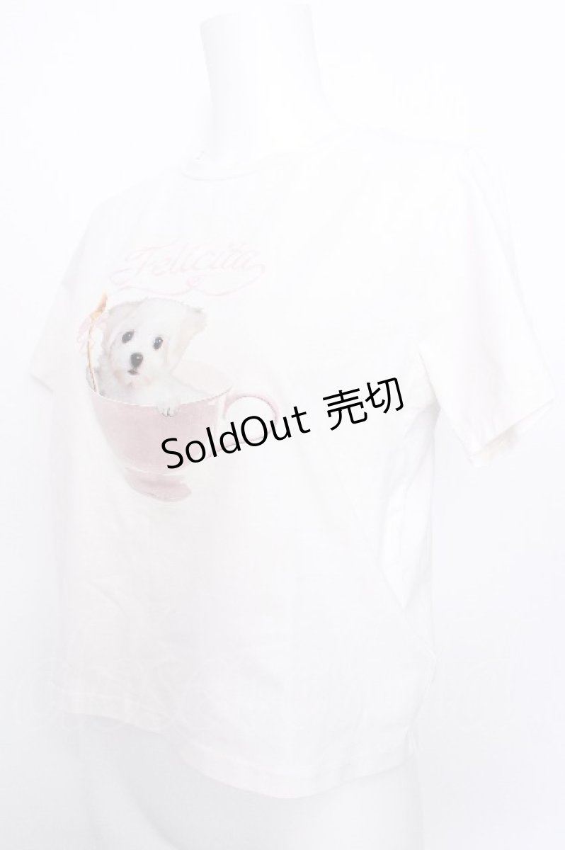 画像3: evelyn / 犬プリントTシャツ  白 S-26-05-20-009-LO-TS-HR-ZS (3)