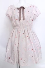 画像1: Ank Rouge / AnkRouge×MAKIコラボワンピース  ピンク S-26-05-20-033-CA-OP-HR-ZS (1)