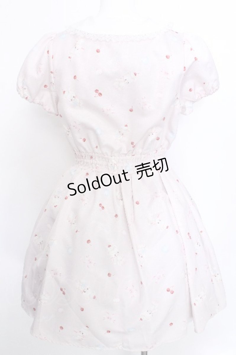 画像2: Ank Rouge / AnkRouge×MAKIコラボワンピース  ピンク S-26-05-20-033-CA-OP-HR-ZS (2)