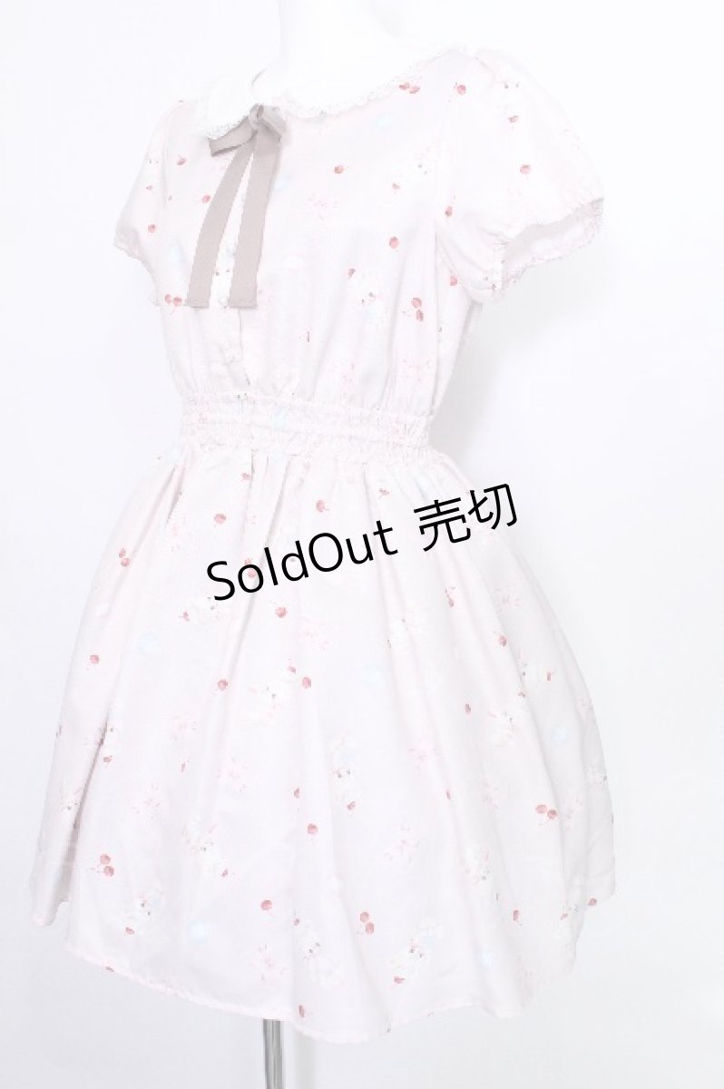 画像3: Ank Rouge / AnkRouge×MAKIコラボワンピース  ピンク S-26-05-20-033-CA-OP-HR-ZS (3)