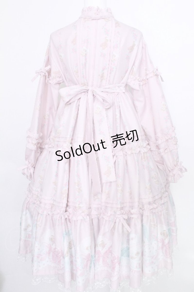 画像2: Angelic Pretty / 夢見るTiny Bearワンピース  ピンク S-26-05-20-034-AP-OP-HR-ZS (2)