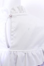 画像4: Nile Perch / ドット柄スクエアカラーカットワンピース  ラベンダー S-26-05-22-021-LO-OP-HR-ZS (4)