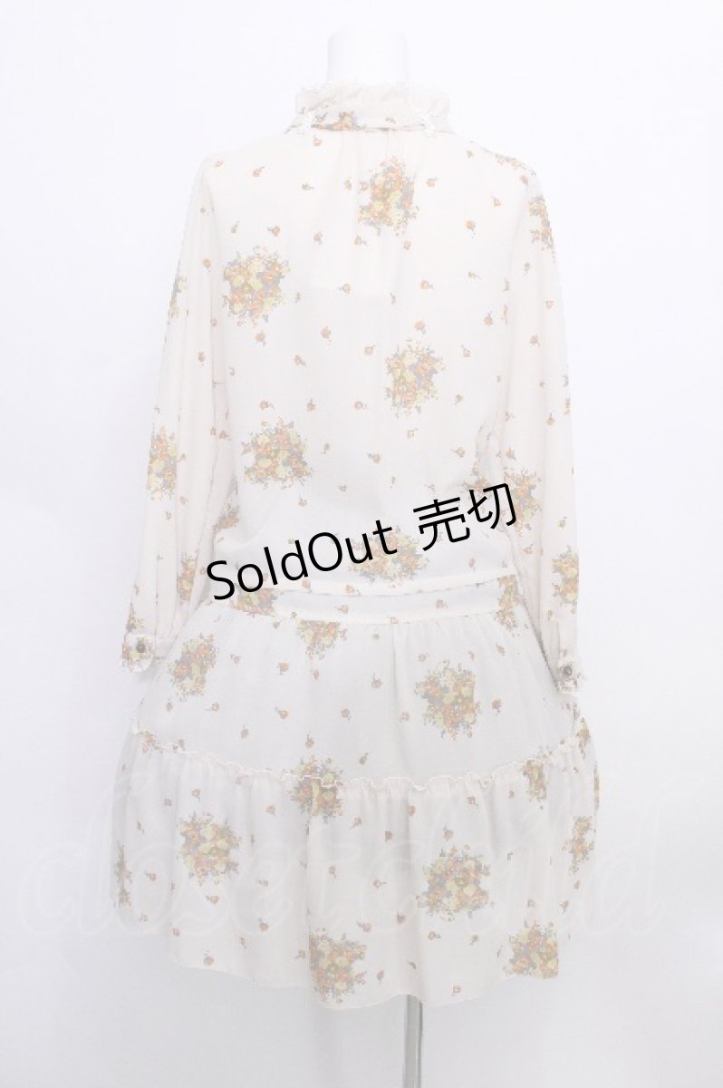 画像3: axes femme / 花柄ワンピース M キナリ S-26-05-22-025-AX-SK-HR-ZS (3)