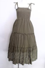 画像1: axes femme / 2wayコットンスカート  カーキ S-26-05-22-036-AX-SK-HR-ZS (1)