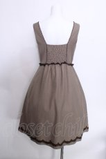 画像3: axes femme / アンティーク刺繍入りワンピース  ブラウン S-26-05-22-045-AX-OP-HR-ZS (3)
