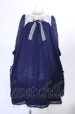 画像1: ALICE and the PIRATES / イノセントロージアワンピース  紺 S-26-05-22-012-PA-OP-AS-ZS (1)