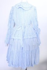 画像3: Physical Drop / スタンドカラープリンセスドレス  サックス S-26-05-22-018-LO-OP-AS-ZS (3)