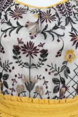 画像5: axes femme NOSTALGIE / オーガンジー刺繍ワンピース  オフ S-26-05-24-021-AX-OP-AS-ZS (5)