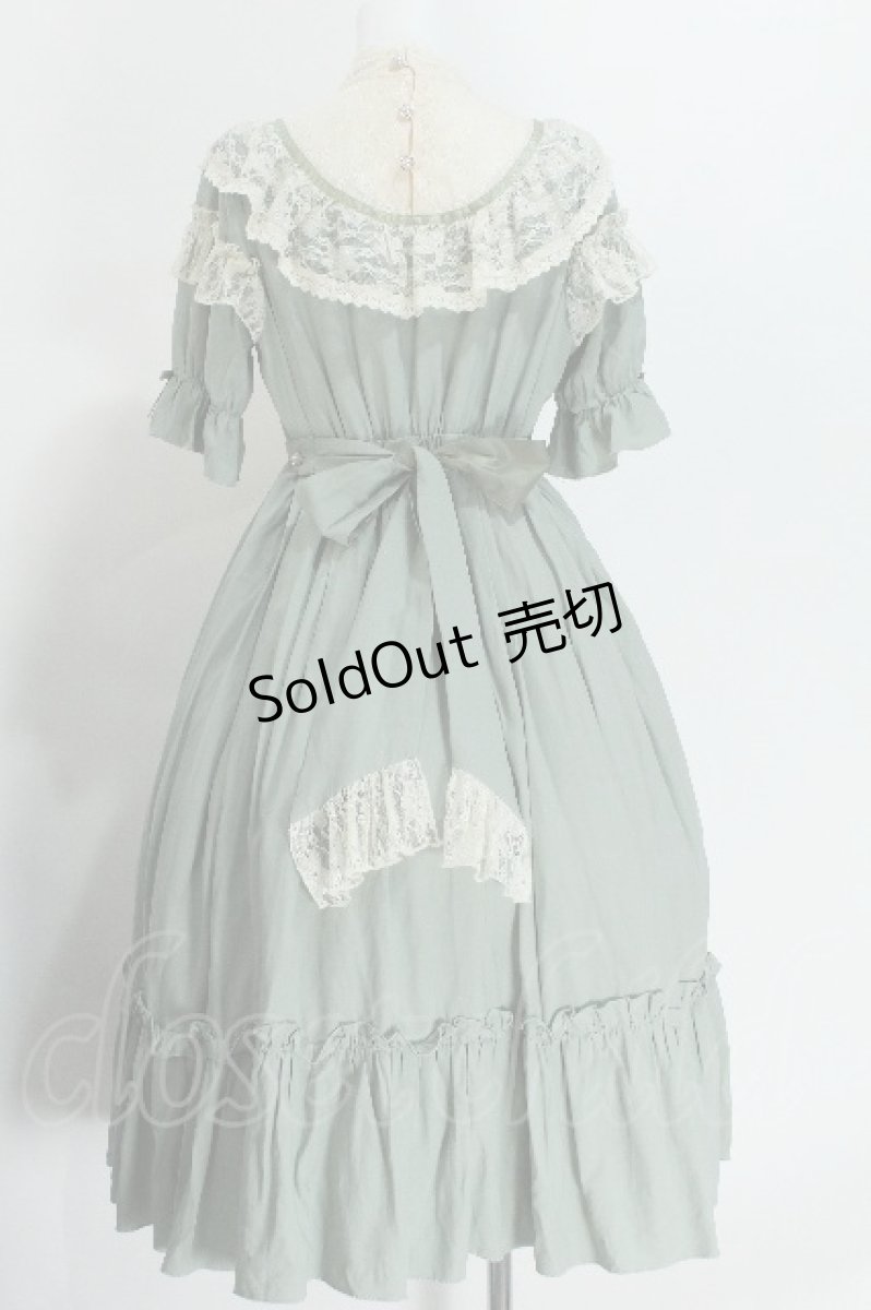 画像3: axes femme kawaii / ヴィンテージドールワンピース  グリーン S-26-05-24-034-AX-OP-AS-ZS (3)