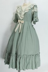 画像5: axes femme kawaii / ヴィンテージドールワンピース  グリーン S-26-05-24-034-AX-OP-AS-ZS (5)